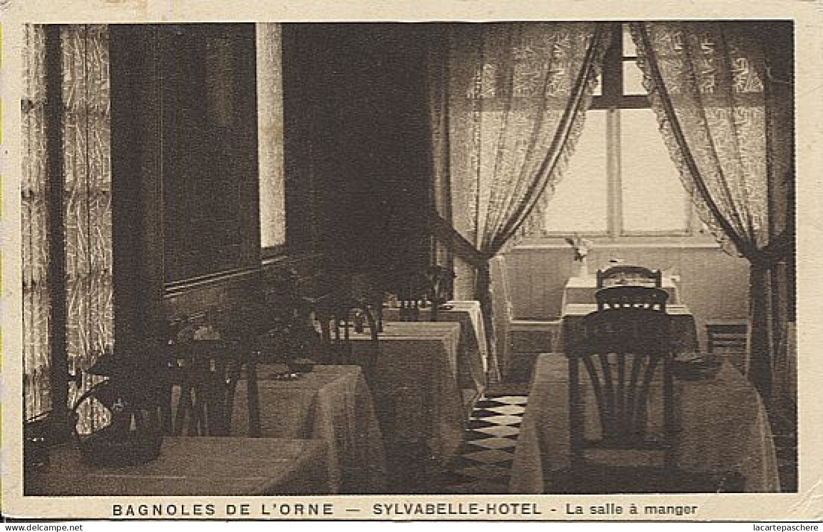 X121721 NORMANDIE ORNE BAGNOLES DE L' ORNE SYLVABELLE HOTEL LA SALLE A MANGER - Bagnoles De L'Orne