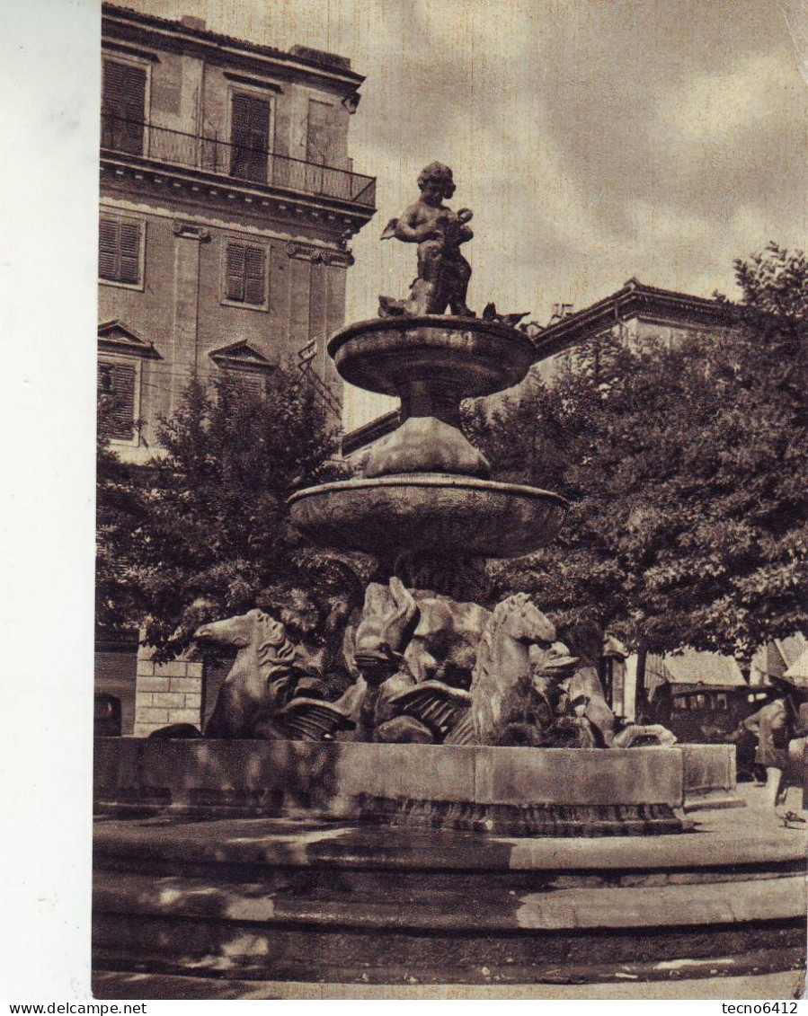 Ancona - Fontana Dei Cavalli - Viaggiata - Ancona