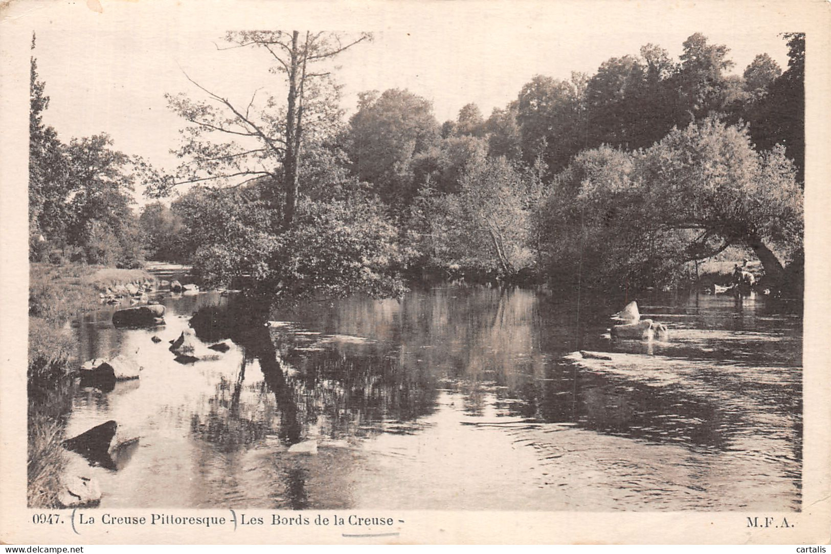 23-LES BORDS DE LA CREUSE-N°4463-C/0089 - Other & Unclassified