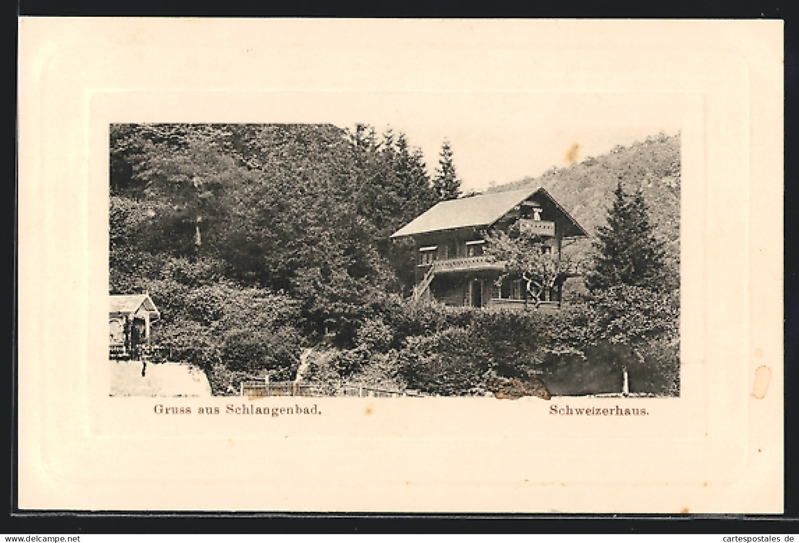 AK Schlangenbad, Schweizerhaus  - Schlangenbad