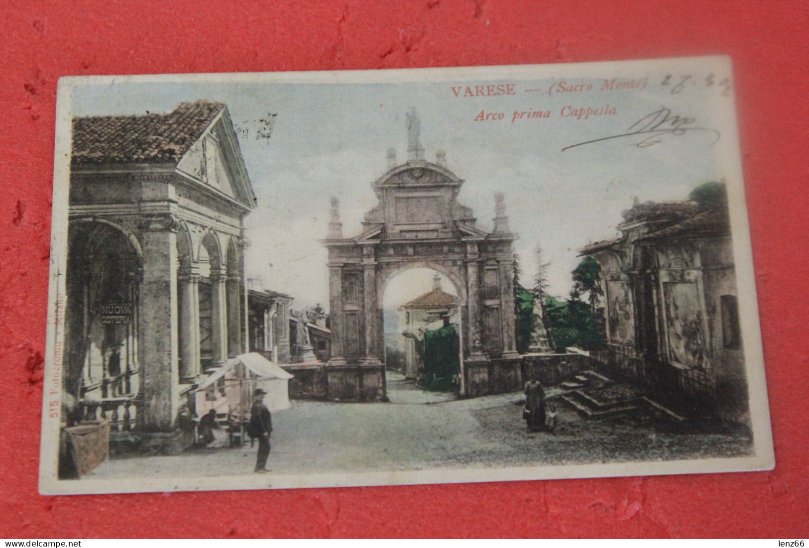 Varese Sacro Monte Arco Prima Cappella 1902 Ed. Fotocromo - Varese