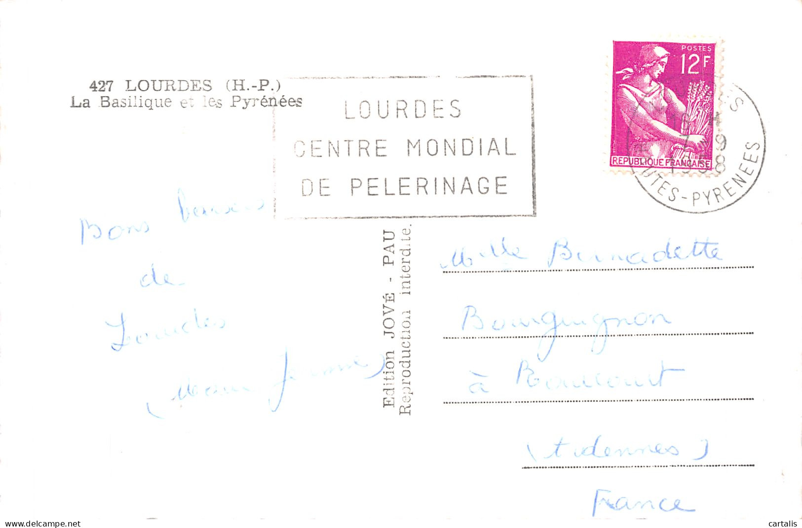 65-LOURDES-N°4463-B/0087 - Lourdes