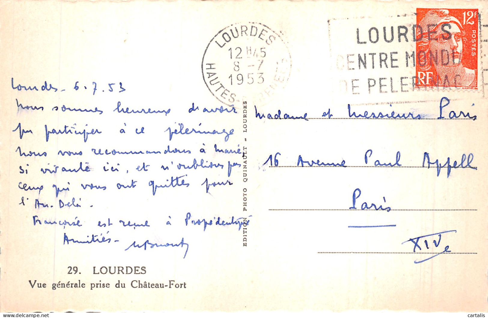 65-LOURDES-N°4463-B/0065 - Lourdes