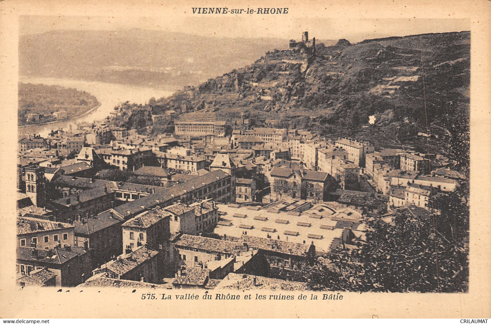 38-VIENNE SUR RHONE-N°T5092-H/0353 - Vienne