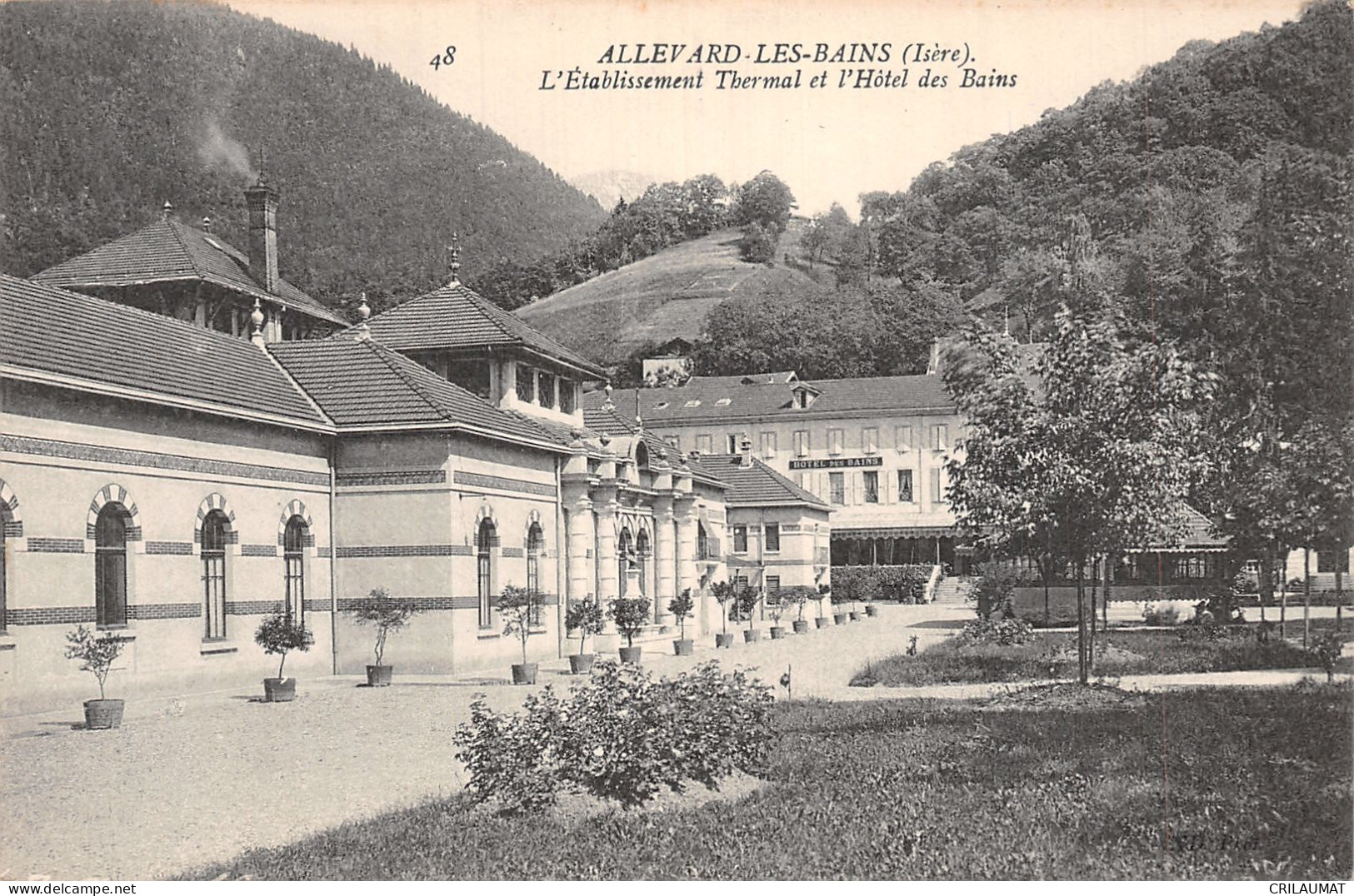 38-ALLEVARD LES BAINS-N°T5092-H/0325 - Allevard