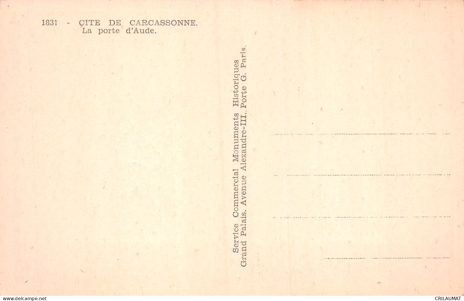 11-CARCASSONNE-N°T5092-H/0253 - Carcassonne
