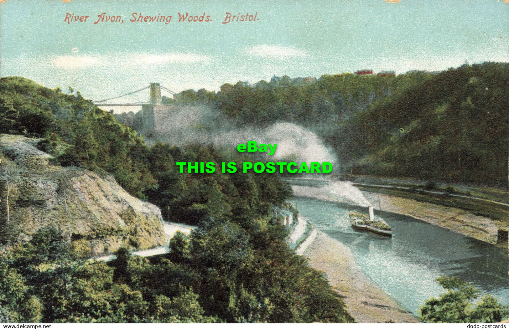 R568581 River Avon. Shewing Woods. Bristol. Empire Series London. No. 234 - Autres & Non Classés