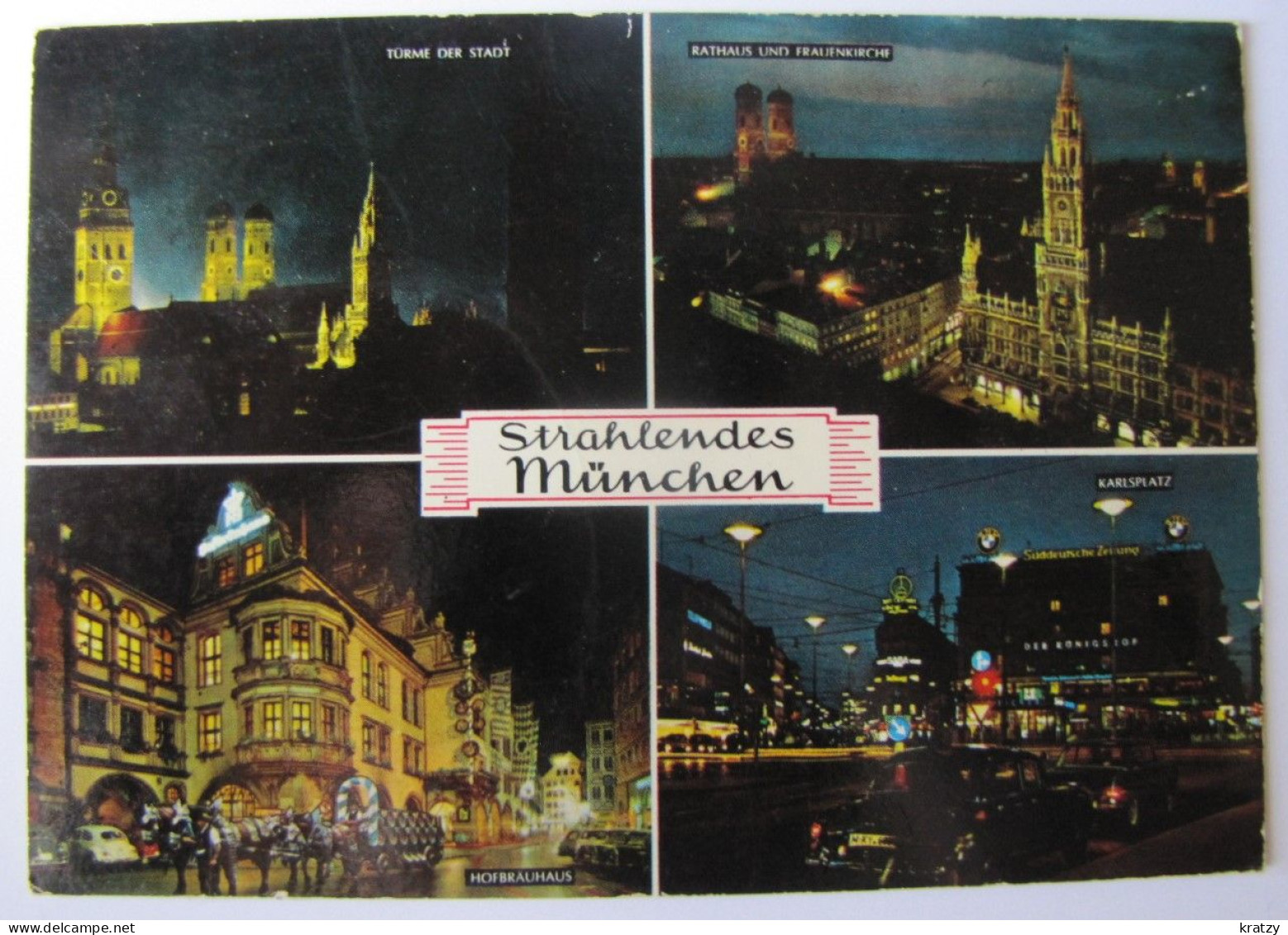 ALLEMAGNE - BAVIERE - MÜNCHEN - Views Bei Nacht - München