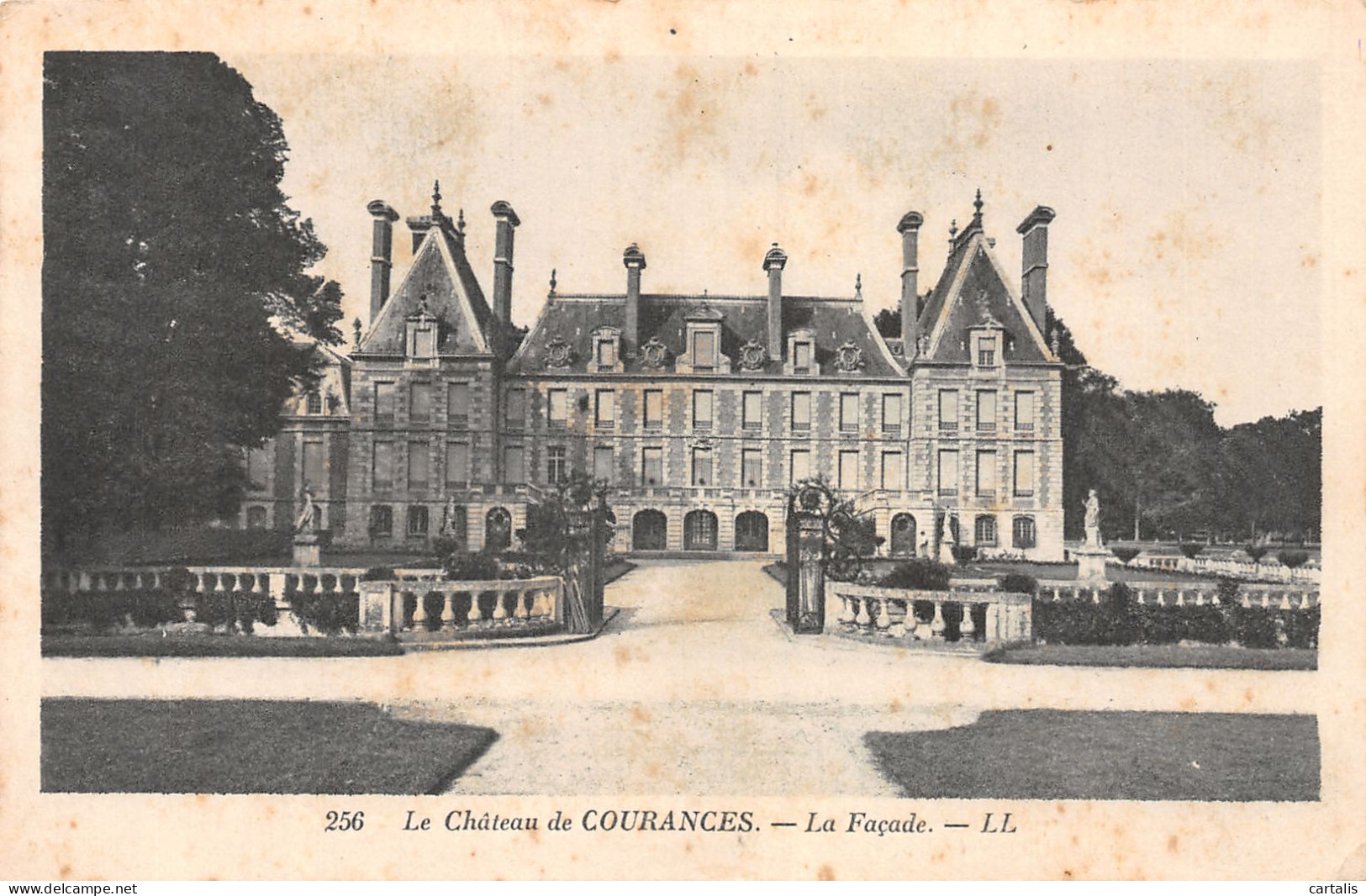 91-LE CHATEAU DE COURANCES-N°4463-F/0083 - Otros & Sin Clasificación