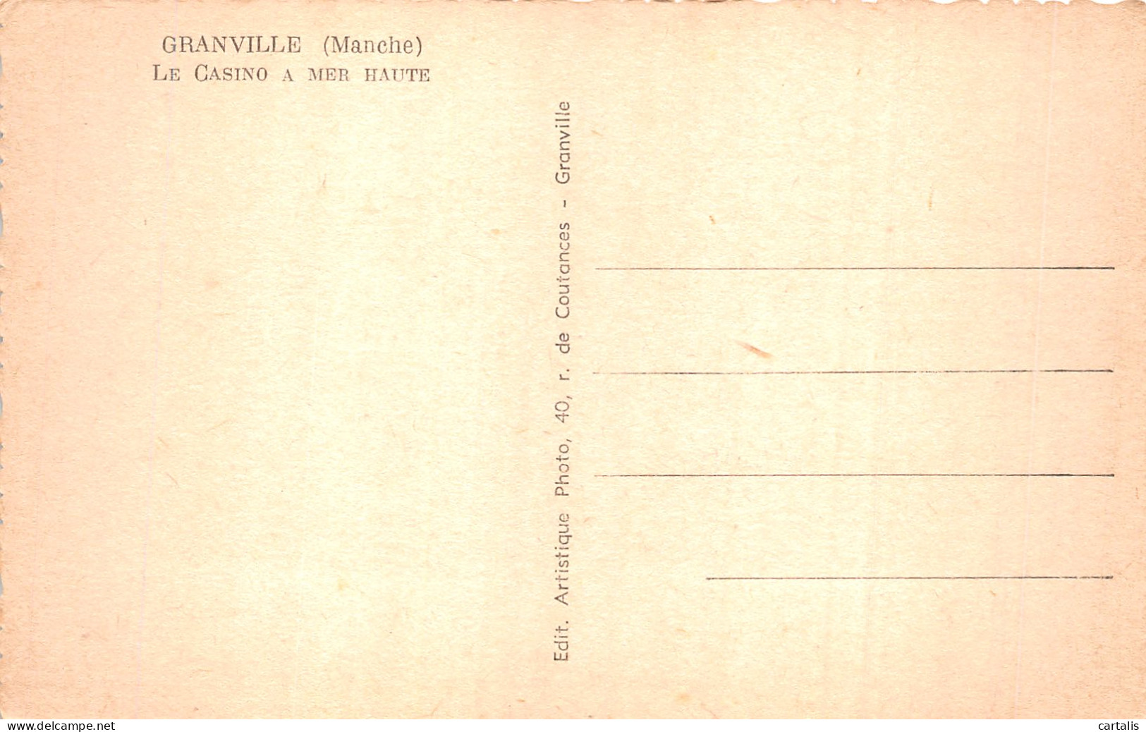 50-GRANVILLE-N°4463-E/0067 - Granville