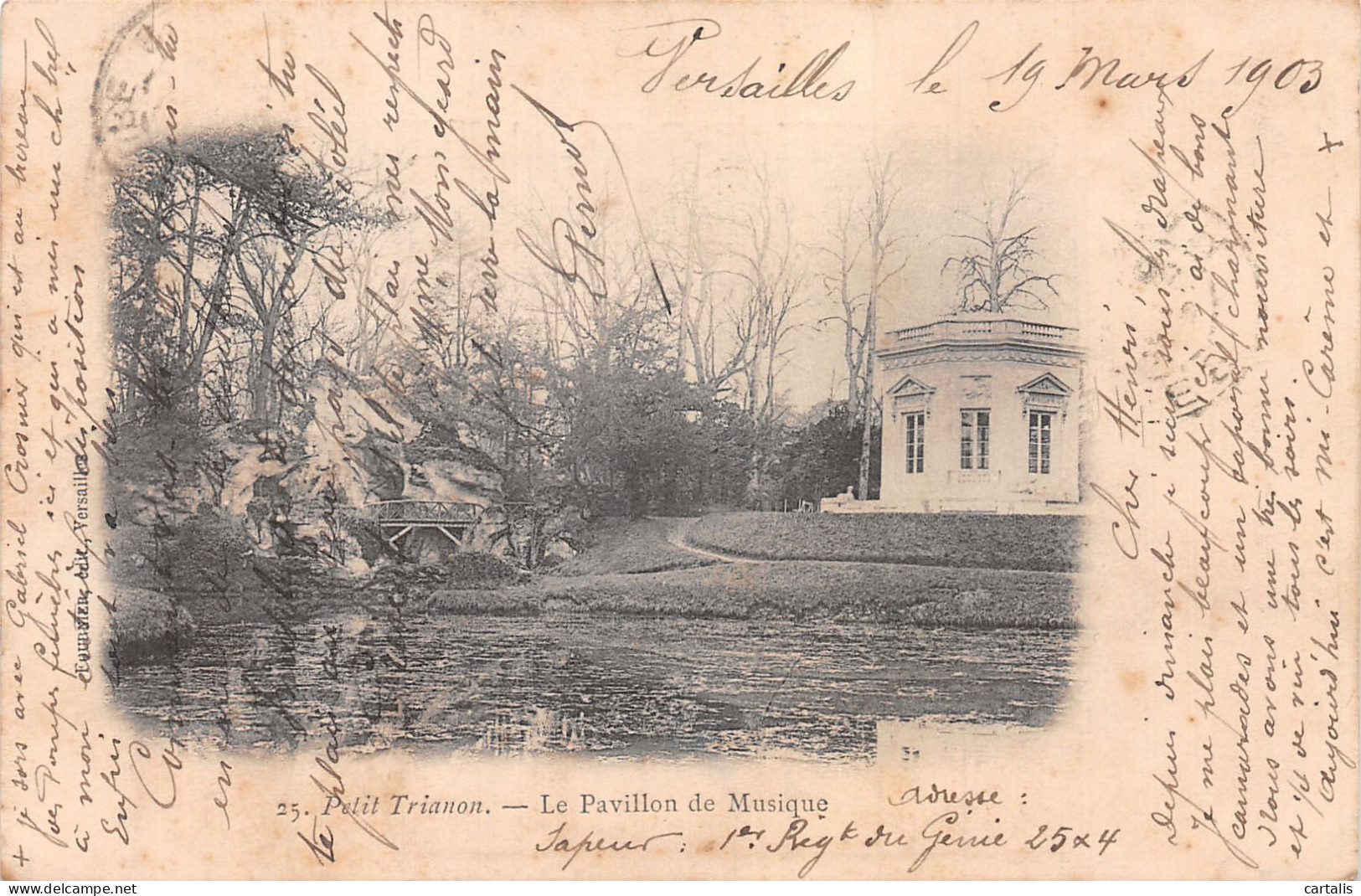 78-VERSAILLES LE PETIT TRIANON-N°4463-D/0373 - Versailles (Castello)