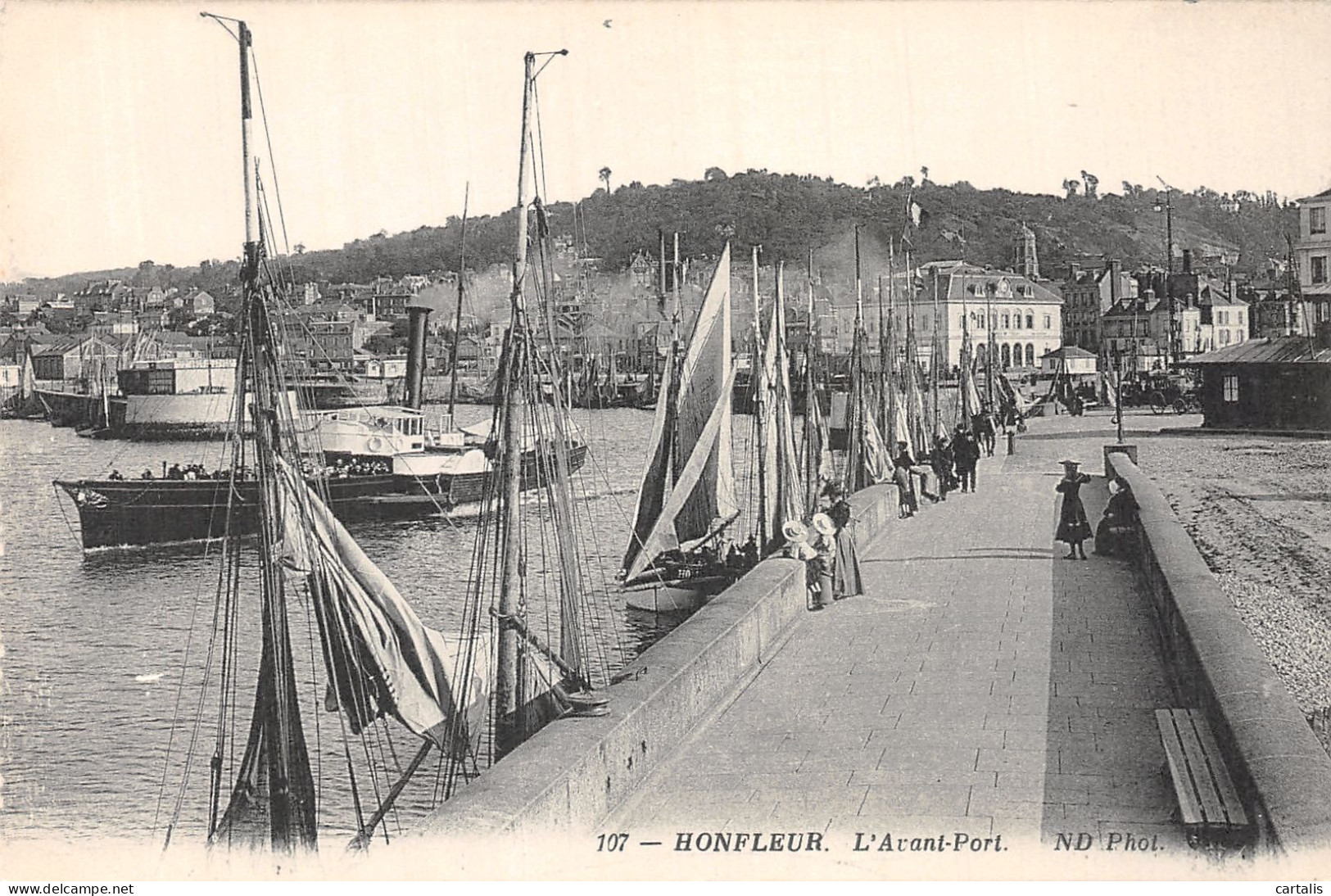 14-HONFLEUR-N°4463-D/0361 - Honfleur