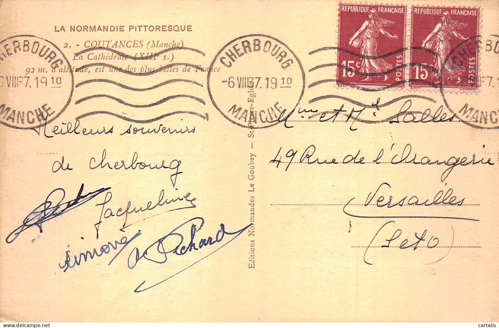 50-COUTANCES-N°4463-D/0023 - Coutances