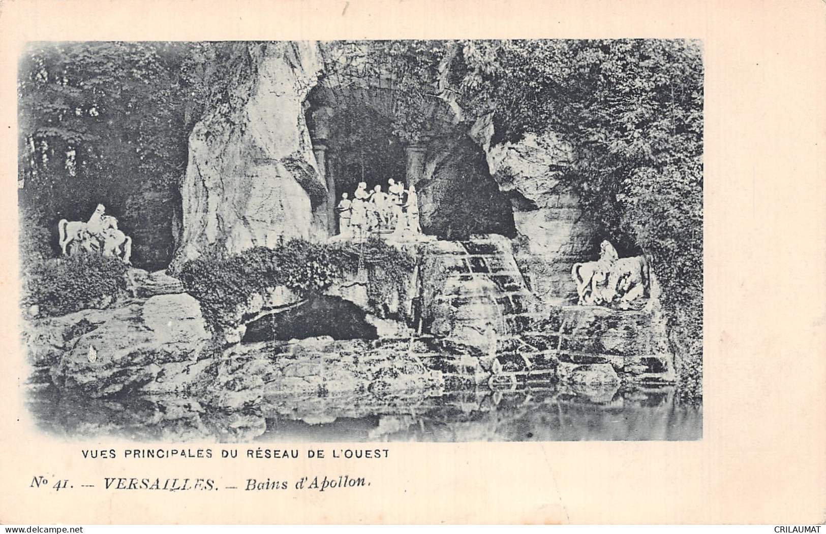 78-VERSAILLES BAINS D APOLLON-N°T5093-C/0103 - Versailles (Château)