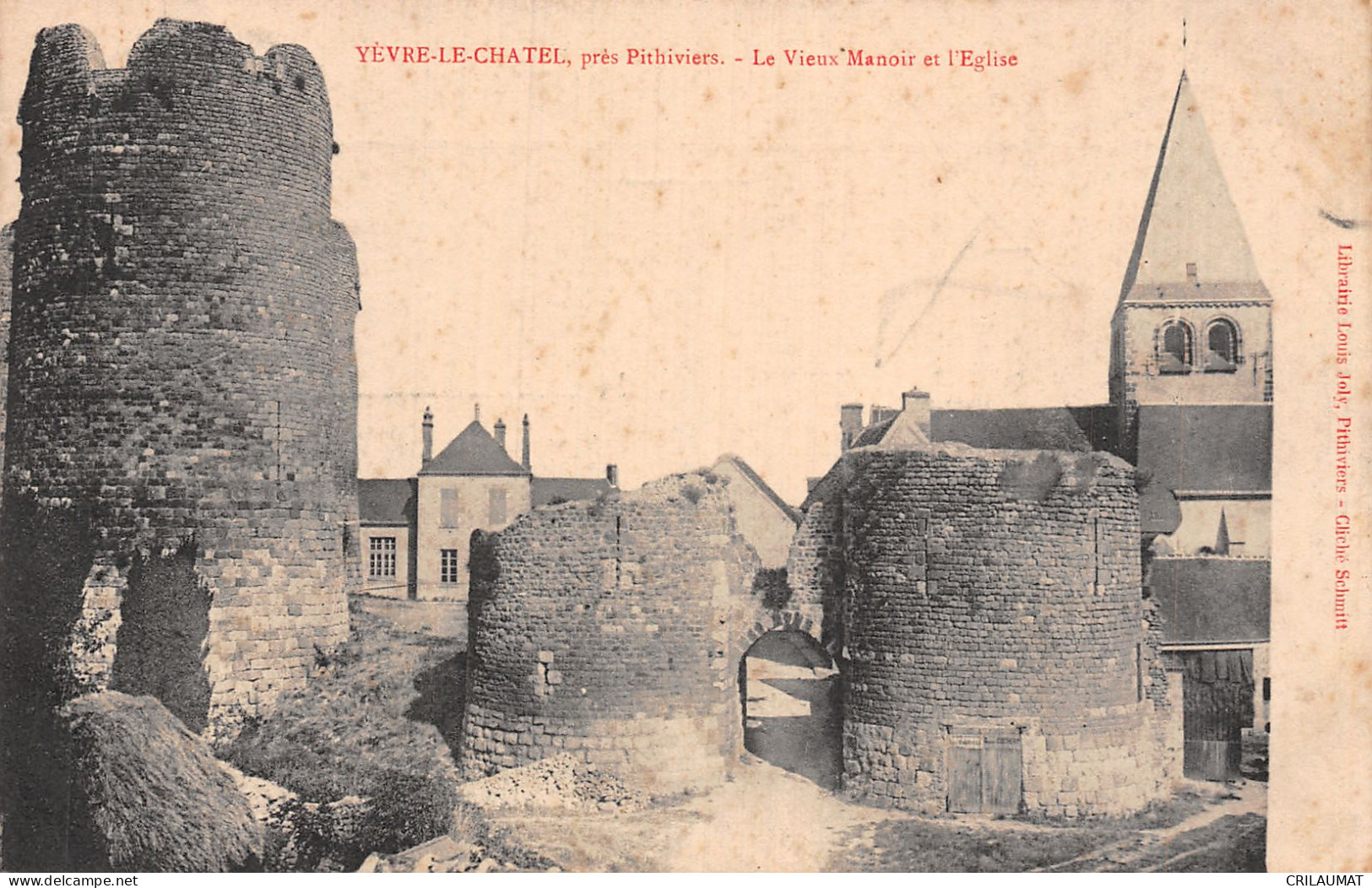 45-YEVRE LE CHATEL-N°T5093-B/0341 - Other & Unclassified