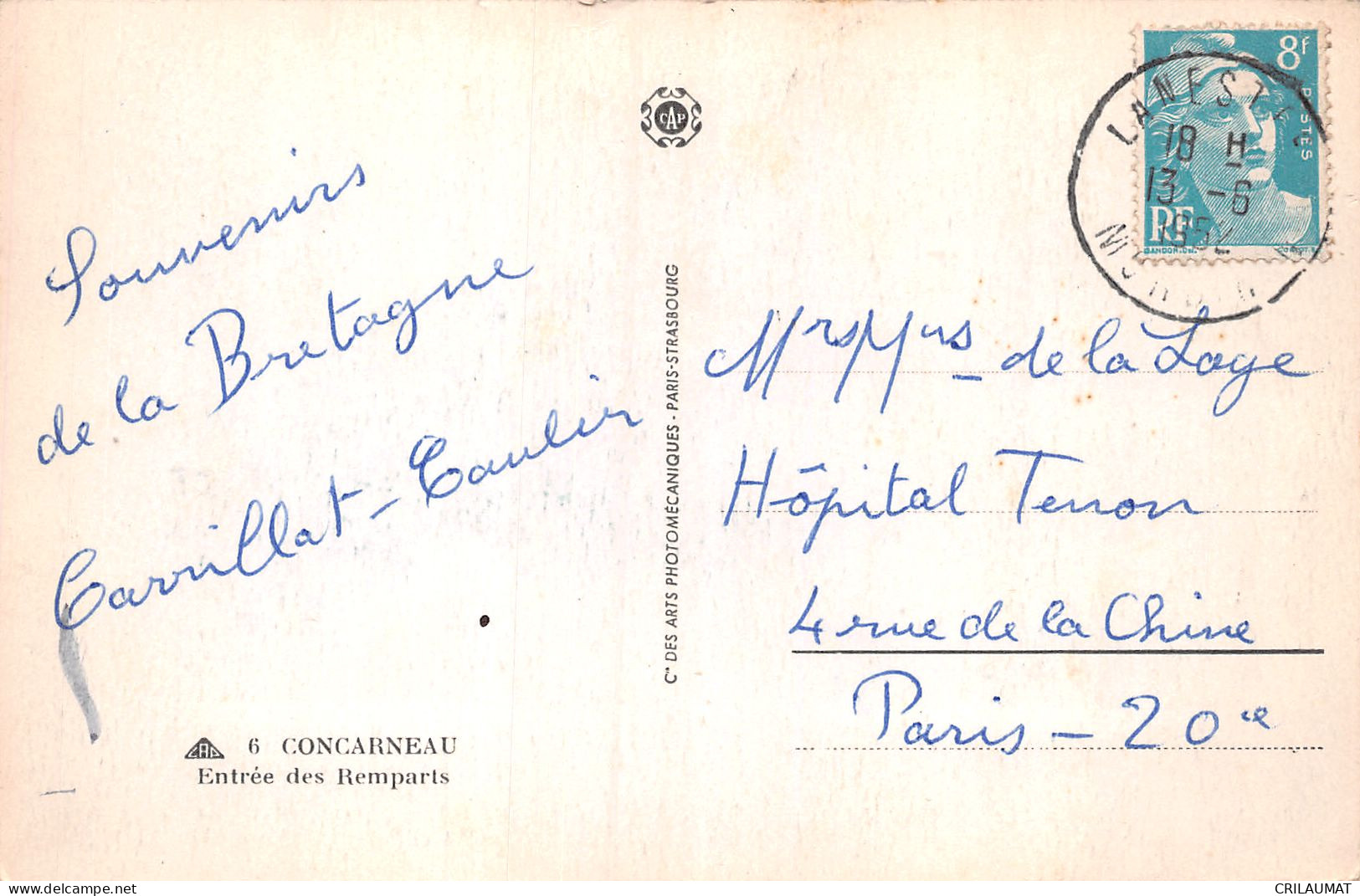 29-CONCARNEAU-N°T5093-B/0327 - Concarneau