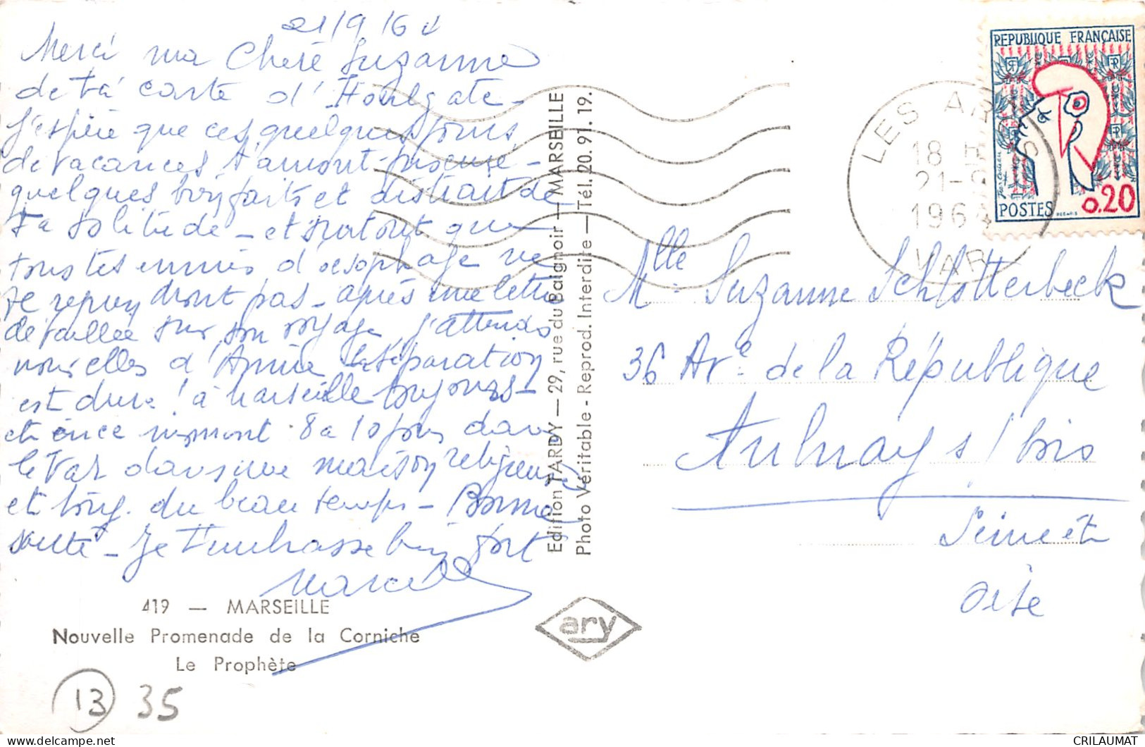 13-MARSEILLE-N°T5093-B/0293 - Unclassified