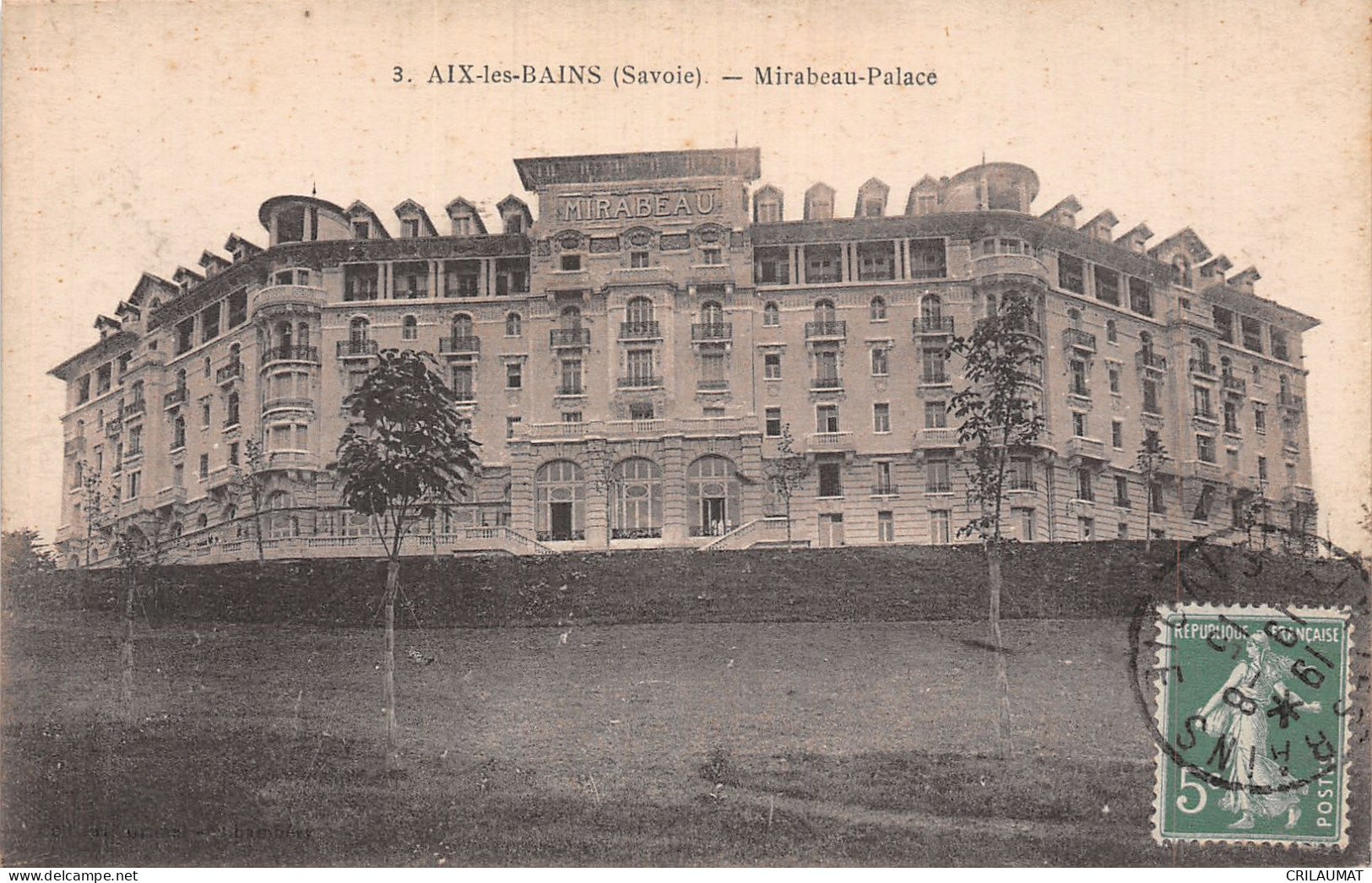 73-AIX LES BAINS-N°T5093-B/0093 - Aix Les Bains