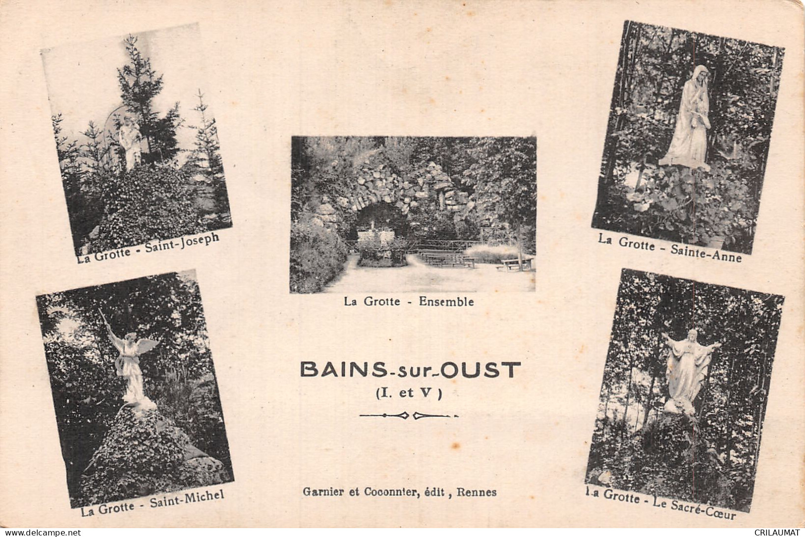 35-BAINS SUR OUST-N°T5093-B/0041 - Otros & Sin Clasificación