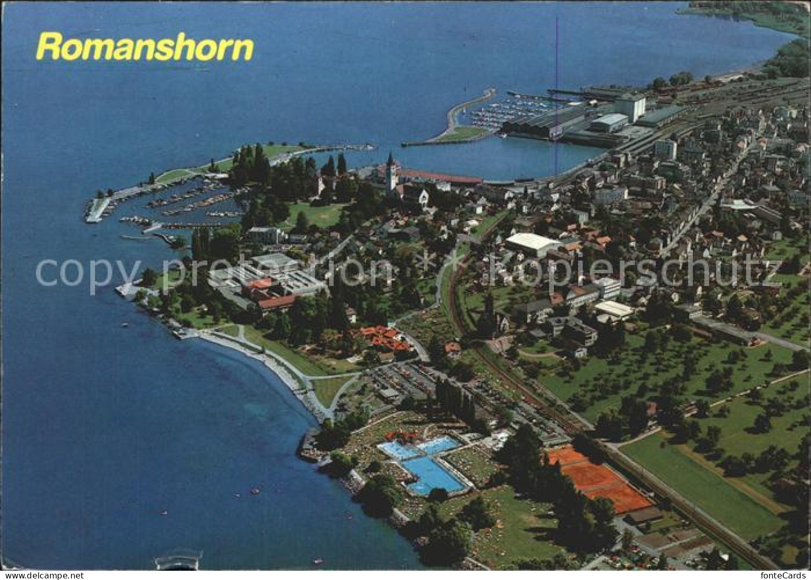 11974121 Romanshorn TG Fliegeraufnahme Romanshorn - Otros & Sin Clasificación