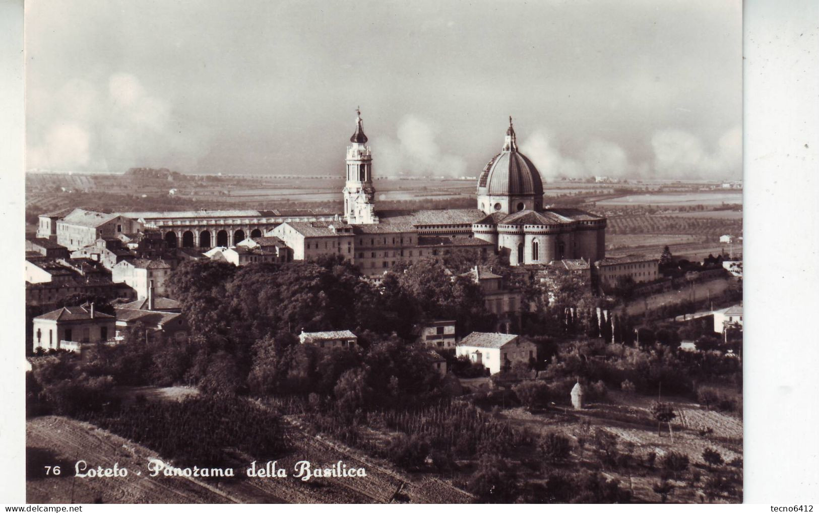 Loreto(ancona) - Panorama Della Basilica - Viaggiata - Ancona