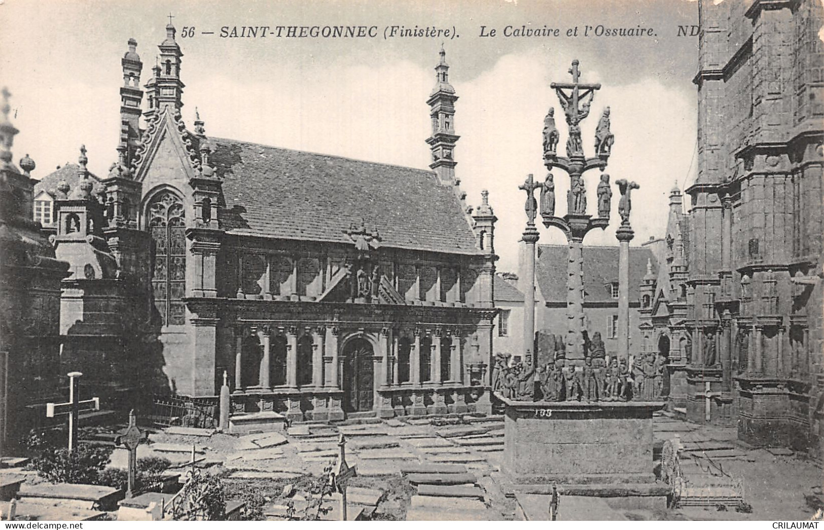 29-SAINT THEGONNEC-N°T5093-A/0257 - Saint-Thégonnec