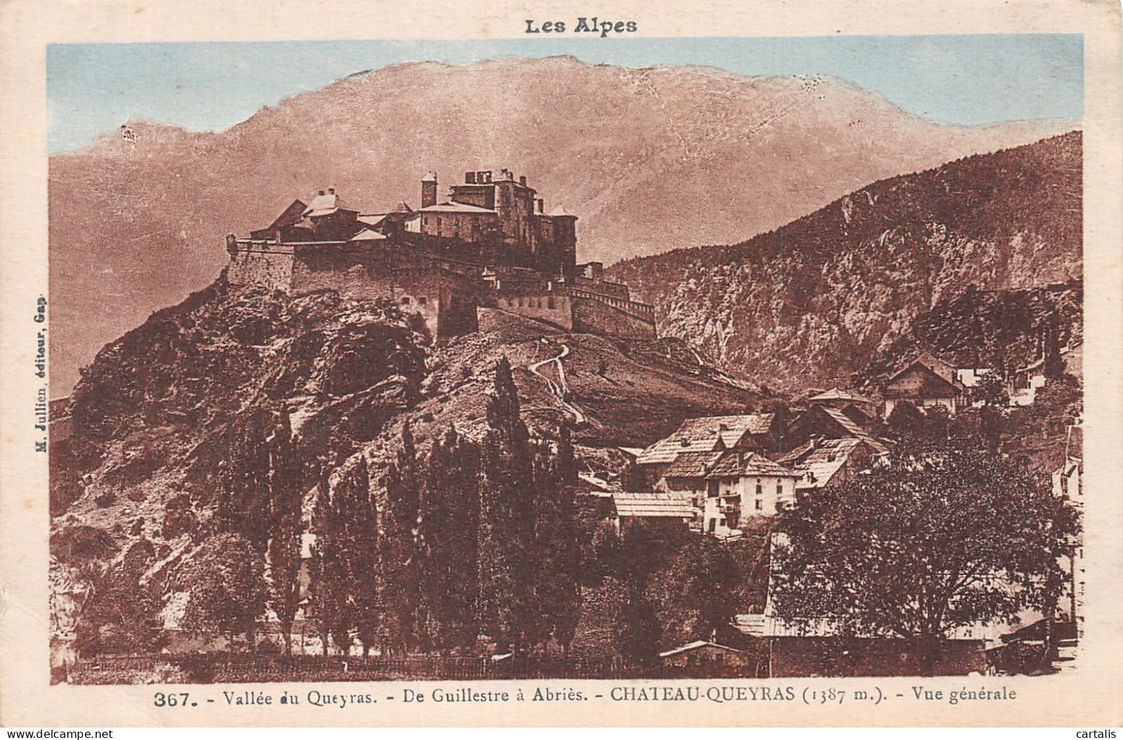 05-CHATEAU QUEYRAS-N°4463-H/0297 - Autres & Non Classés