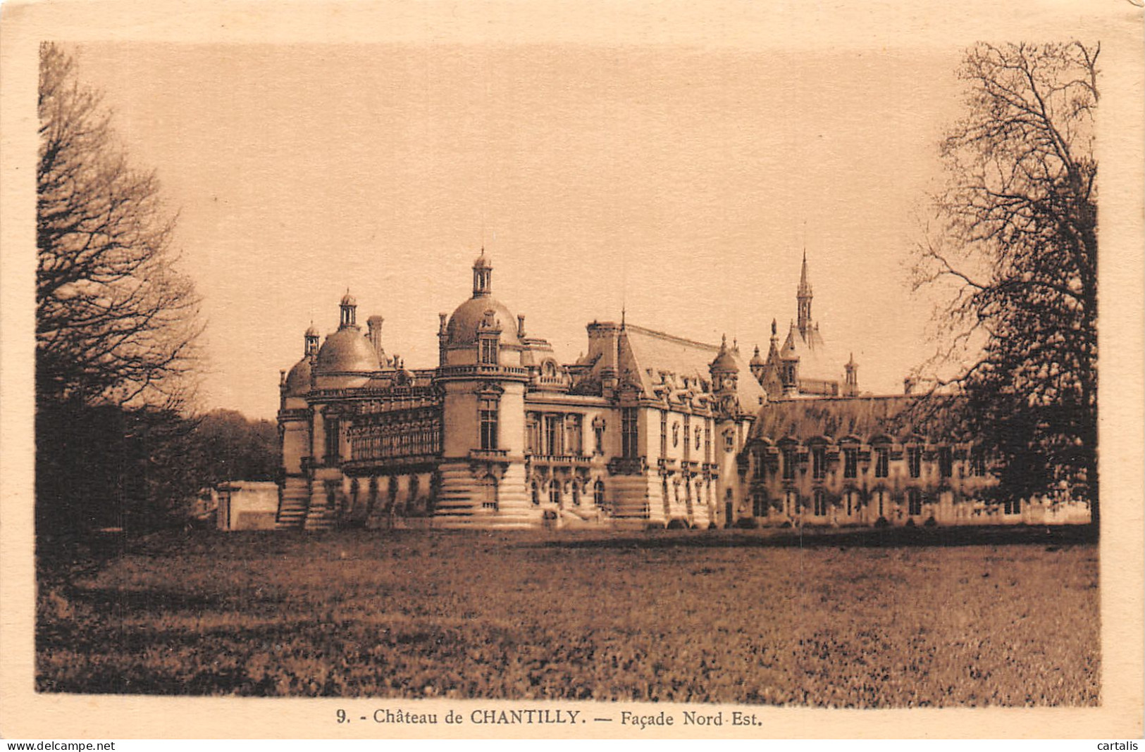 60-CHATEAU DE CHANTILLY-N°4463-H/0057 - Other & Unclassified