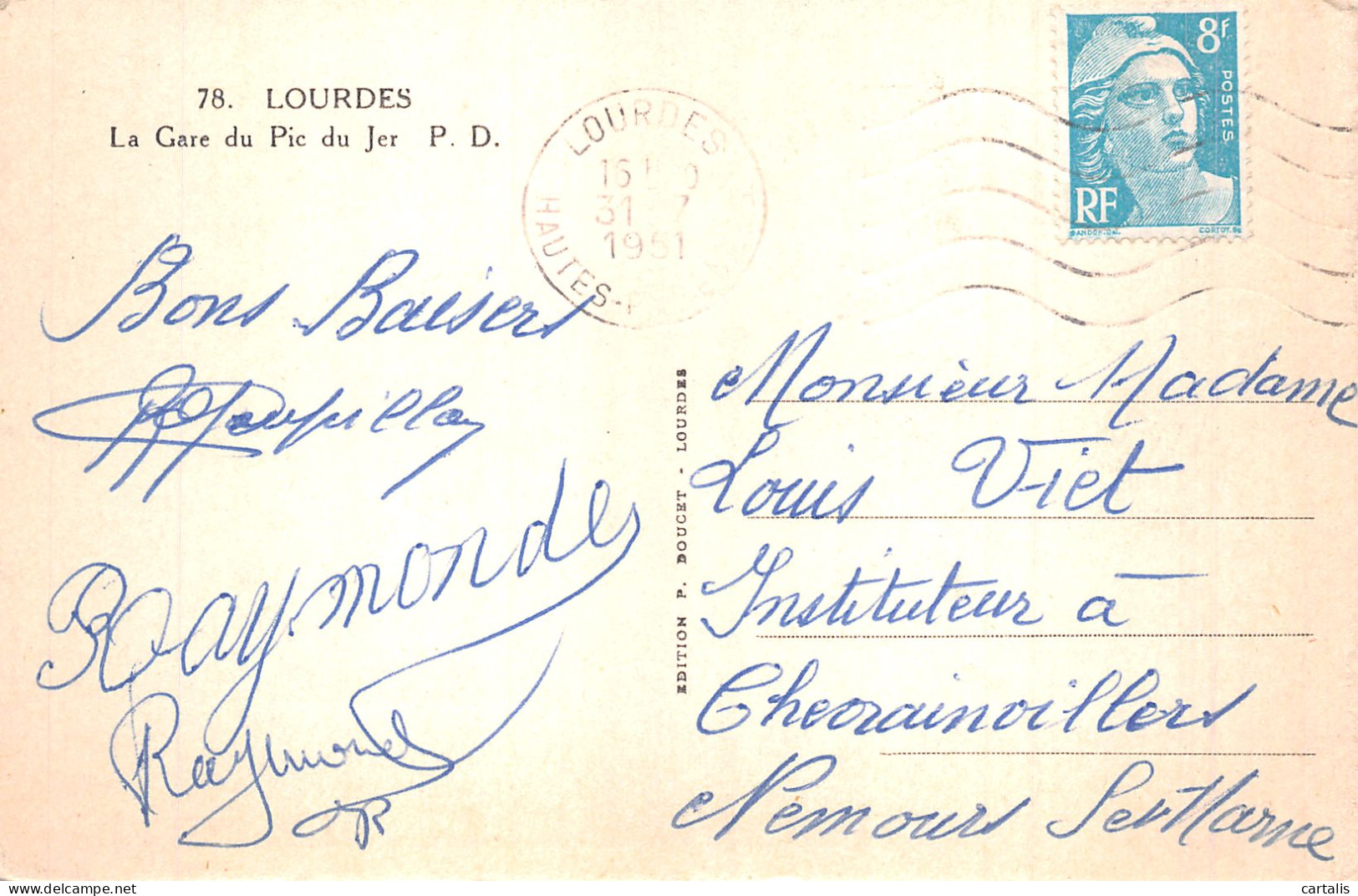 65-LOURDES-N°4463-G/0371 - Lourdes