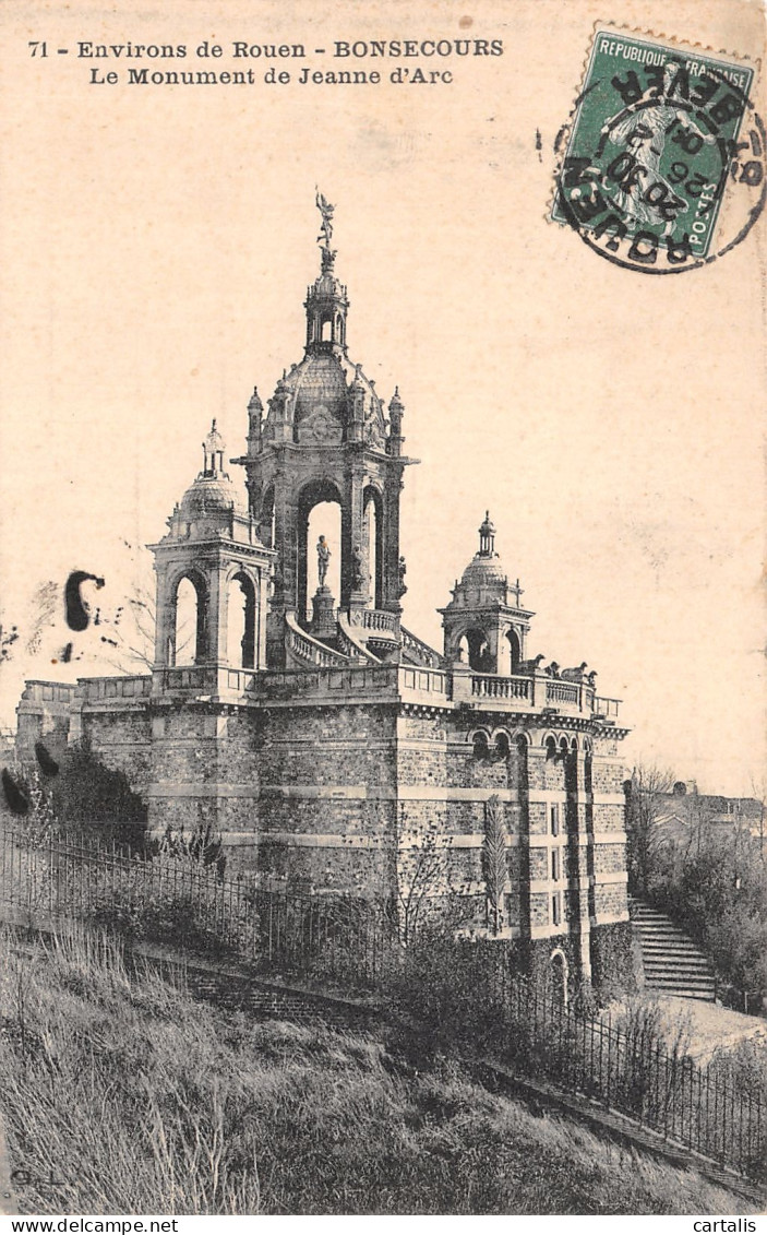 76-BONSECOURS-N°4463-G/0209 - Bonsecours