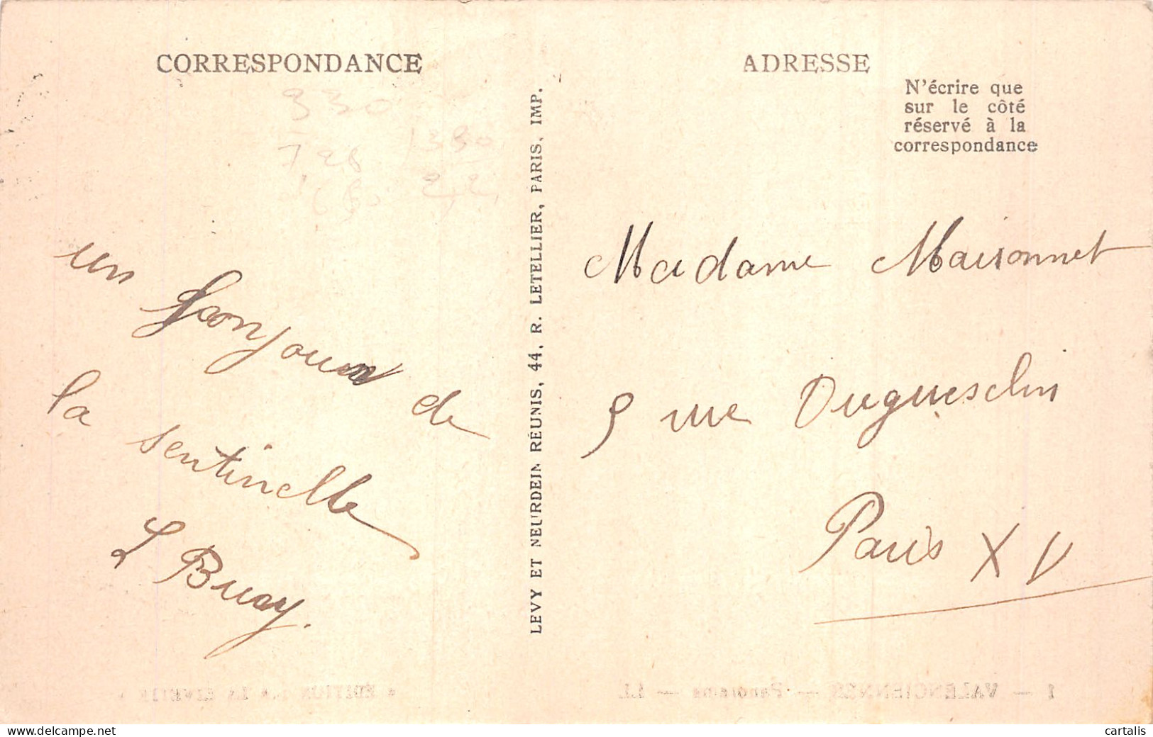 59-VALENCIENNES-N°4463-G/0133 - Valenciennes