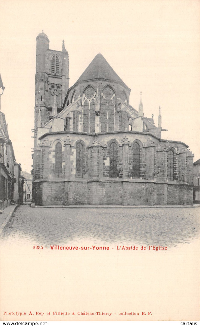 89-VILLENEUVE SUR YONNE-N°4463-G/0121 - Villeneuve-sur-Yonne