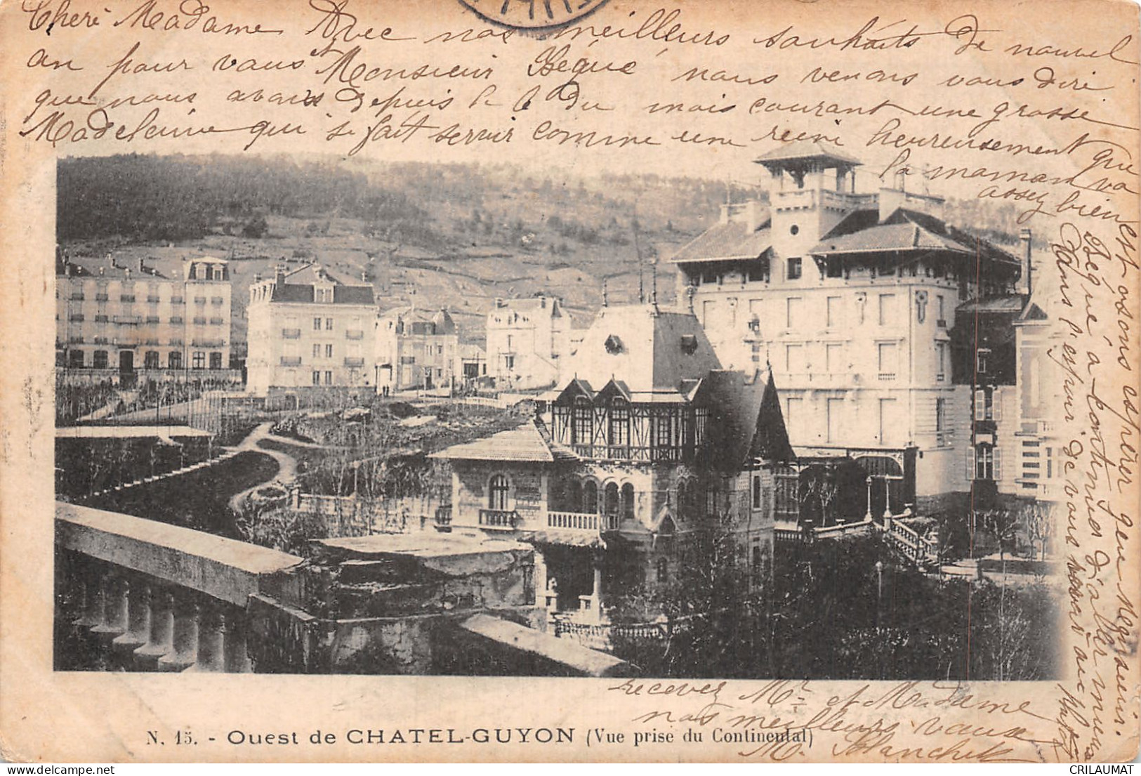 63-CHATEL GUYON-N°T5093-F/0083 - Châtel-Guyon