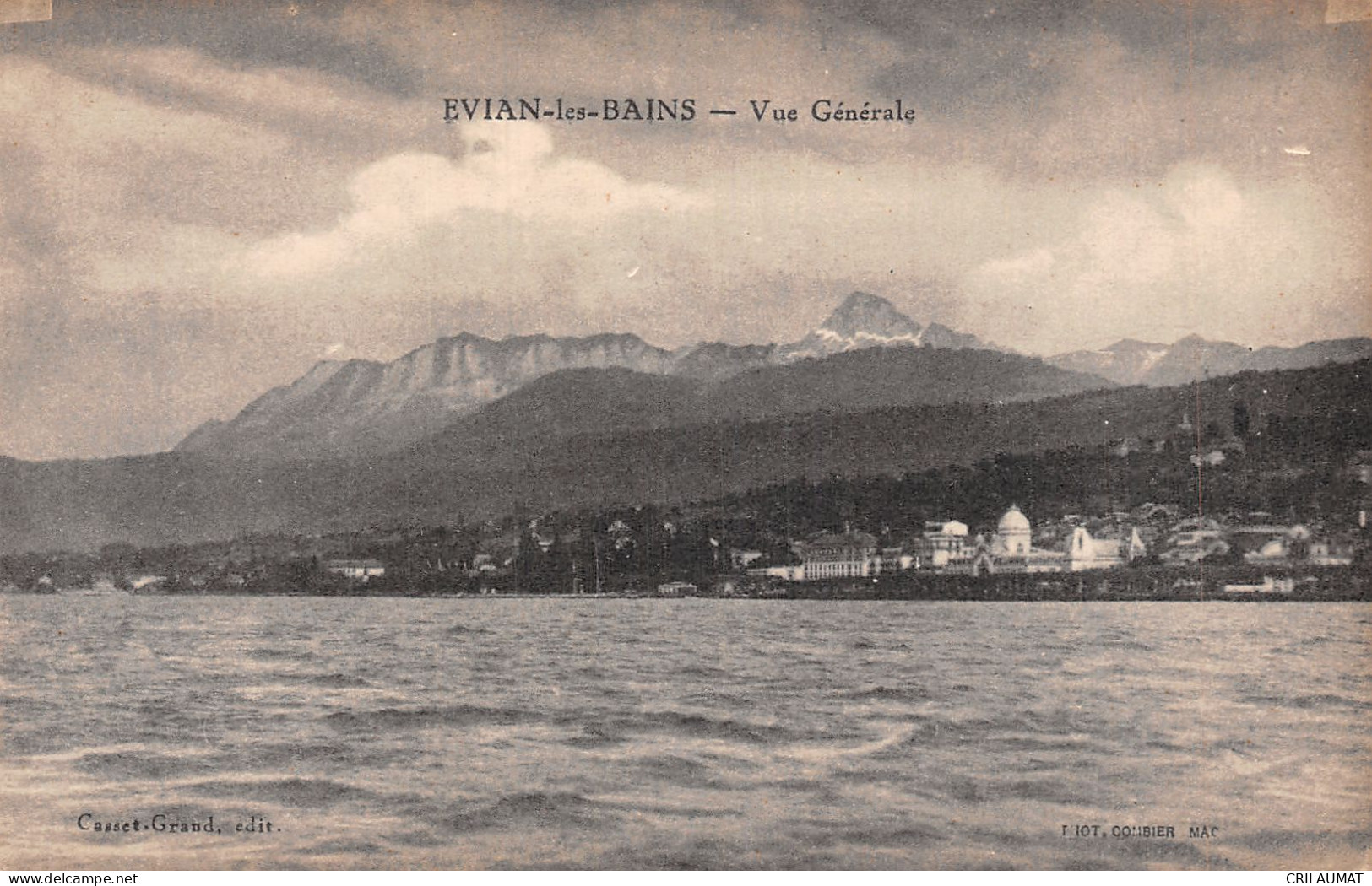 74-EVIAN LES BAINS-N°T5093-E/0385 - Evian-les-Bains