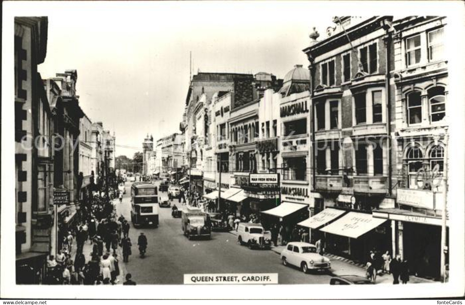 11973323 Cardiff Wales Queen Street Cardiff Wales - Sonstige & Ohne Zuordnung