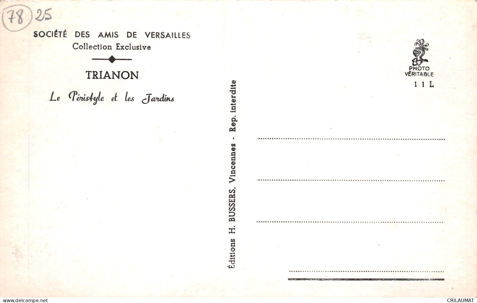 78-VERSAILLES TRIANON-N°T5093-E/0103 - Versailles (Kasteel)