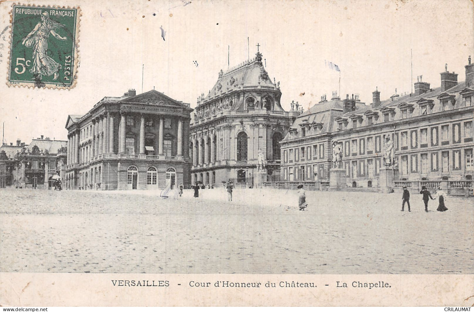 78-VERSAILLES LE CHATEAU-N°T5093-E/0037 - Versailles (Castillo)