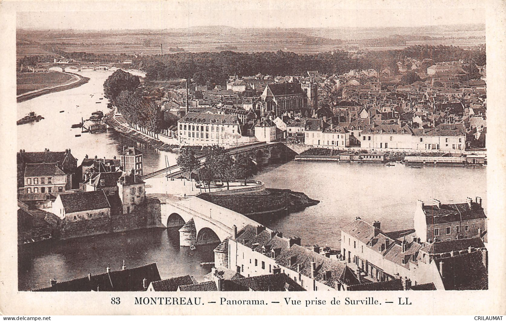 77-MONTEREAU-N°T5093-D/0197 - Montereau