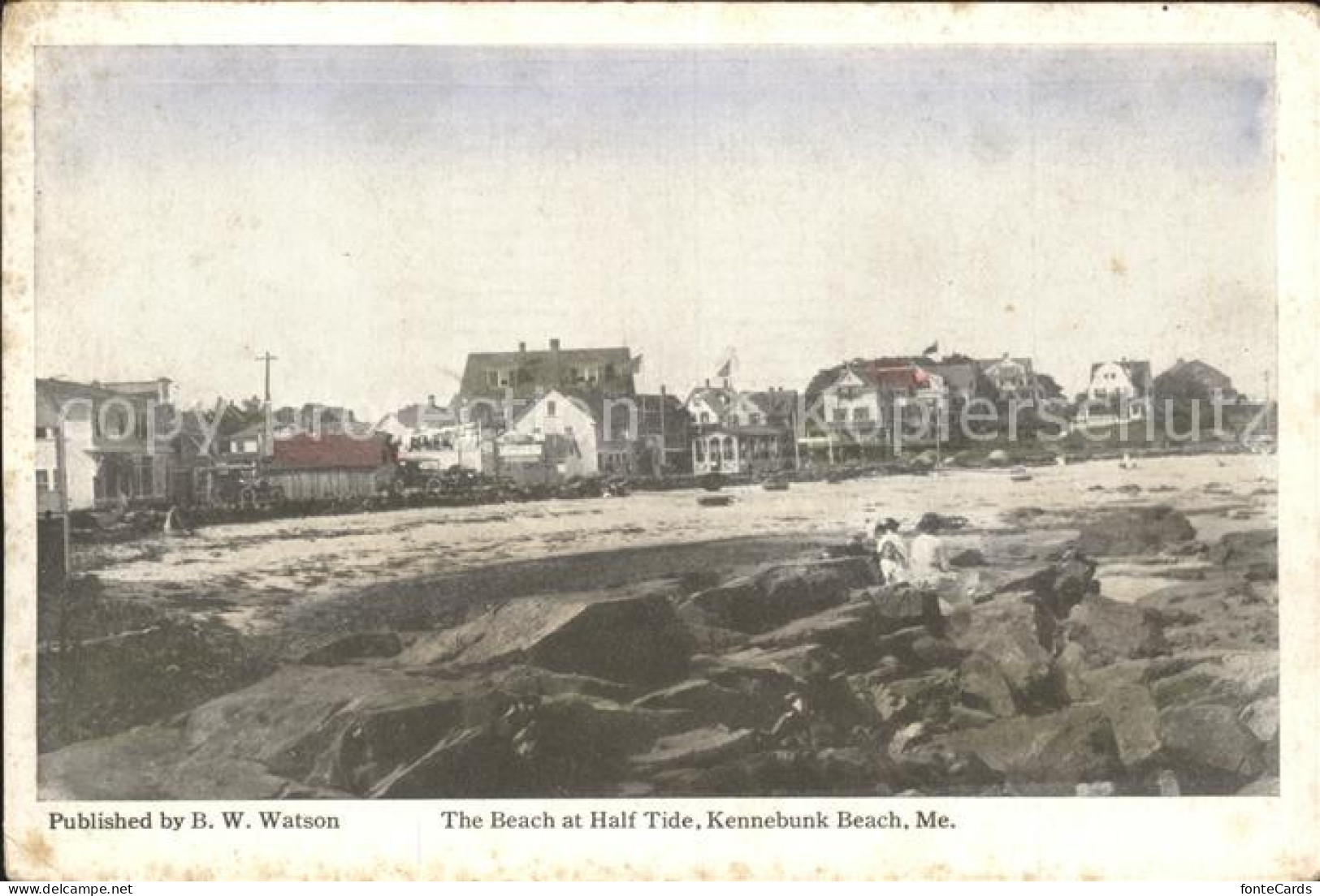 11973236 Kennebunk The Beach At Half Tide - Sonstige & Ohne Zuordnung