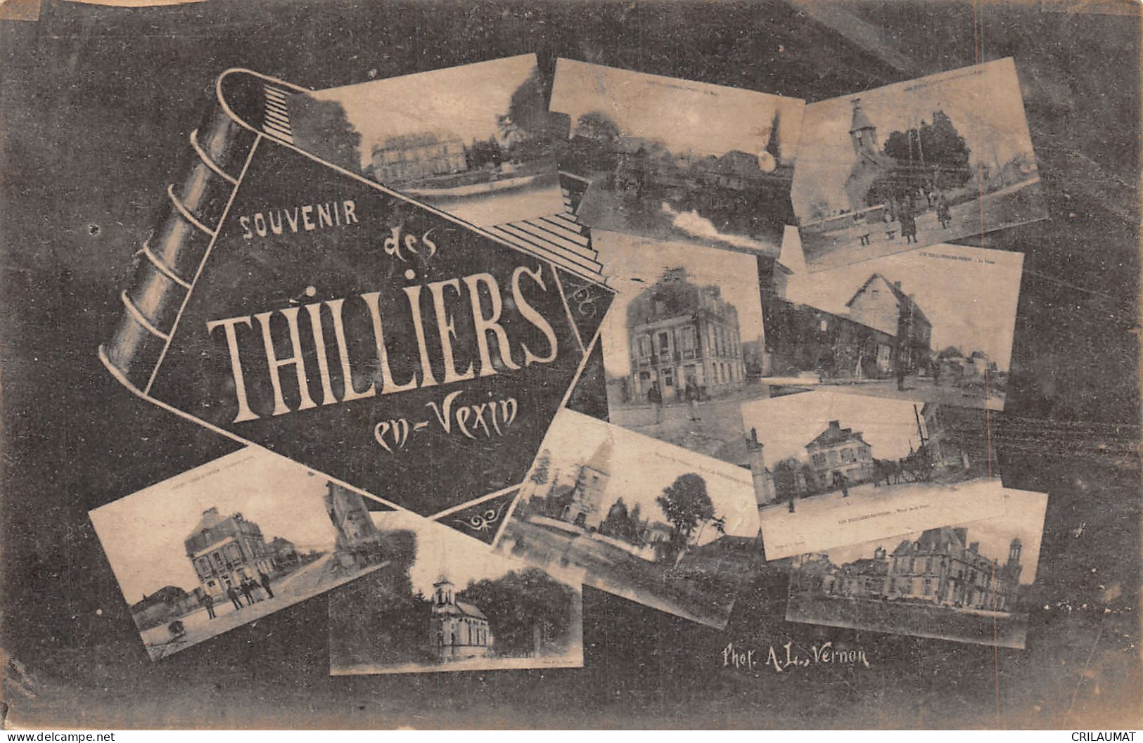 27-LES THILLIERS EN VEXIN-N°T5093-D/0055 - Autres & Non Classés