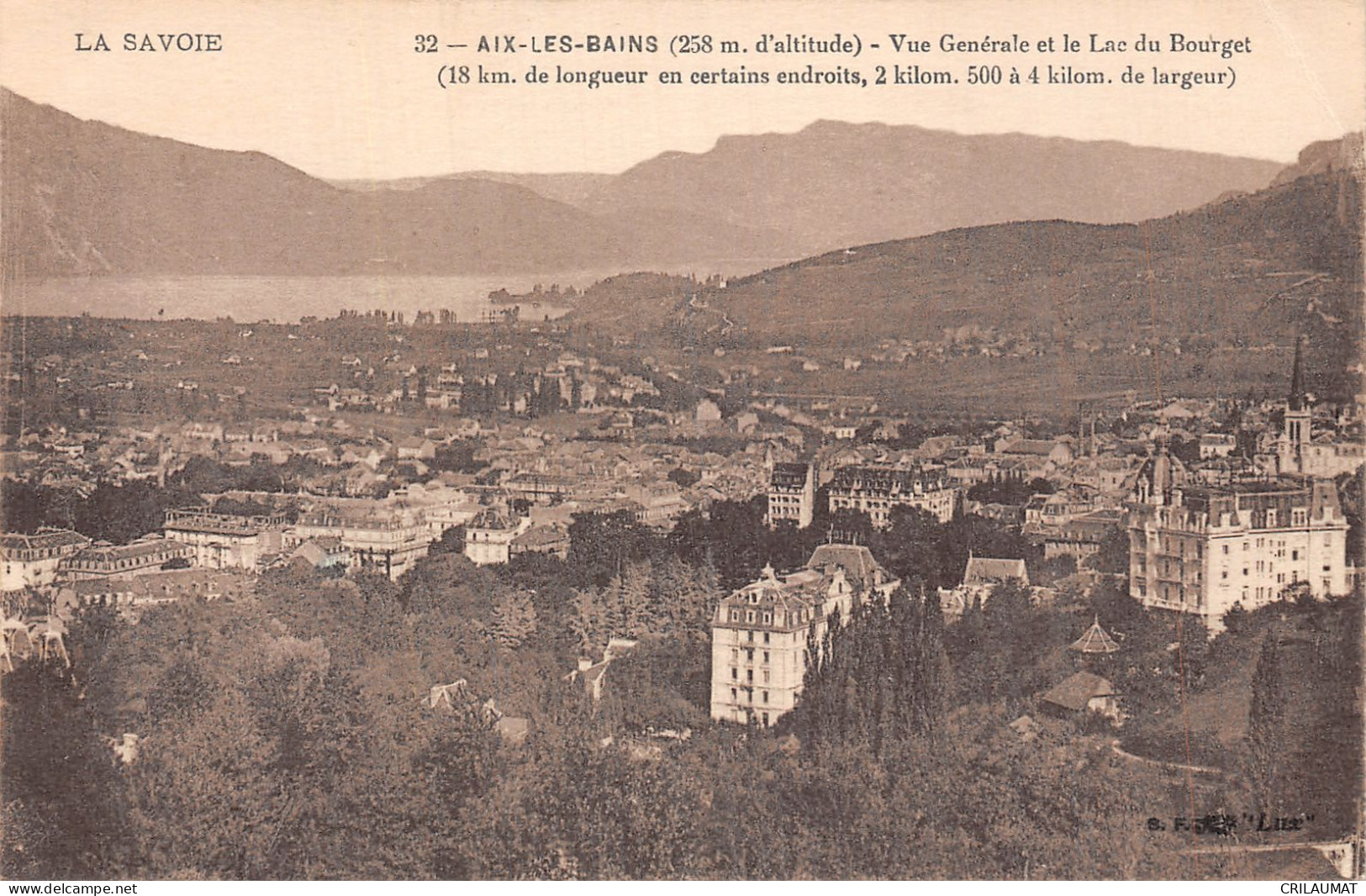 73-AIX LES BAINS-N°T5093-D/0011 - Aix Les Bains