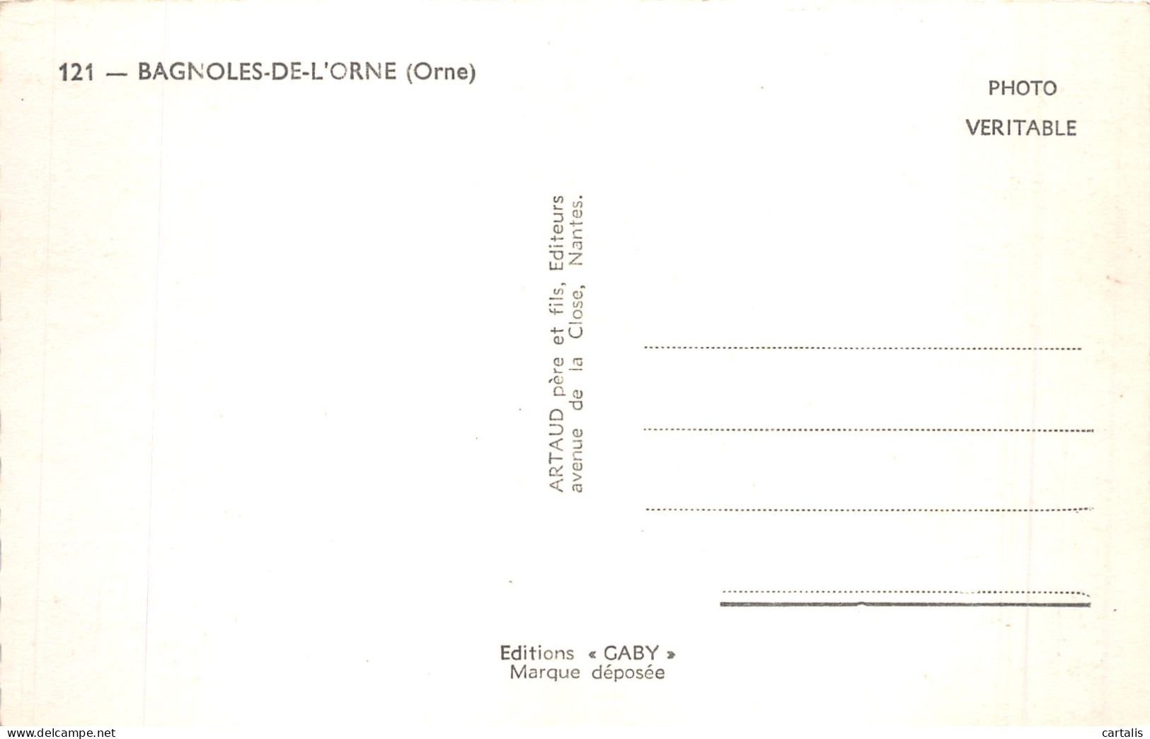 61-BAGNOLES DE L ORNE-N°4464-B/0219 - Bagnoles De L'Orne