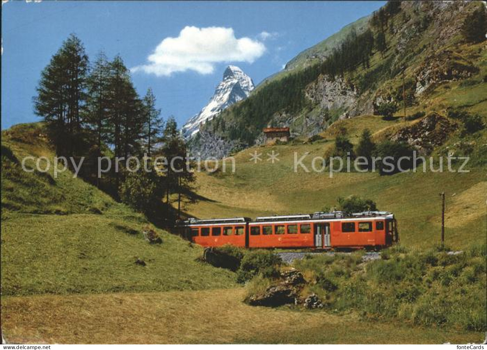 11972932 Matterhorn VS Visp-Zermatt-Bahn Matterhorn VS - Autres & Non Classés