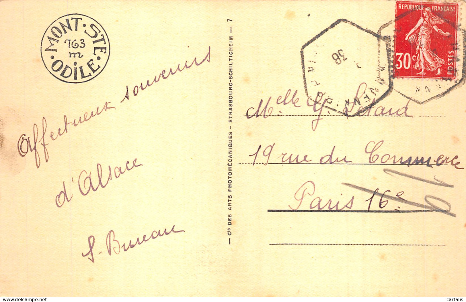 67-LE MONT SAINTE ODILE-N°4464-B/0125 - Sonstige & Ohne Zuordnung