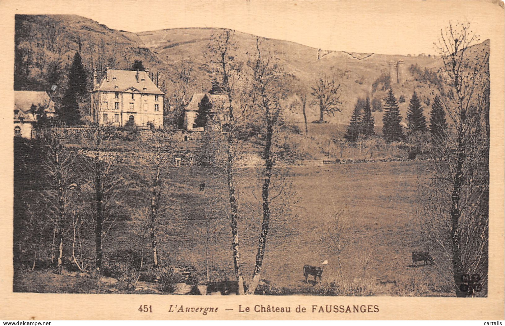 15-LE CHATEAU DE FAUSSANGES-N°4464-A/0287 - Otros & Sin Clasificación