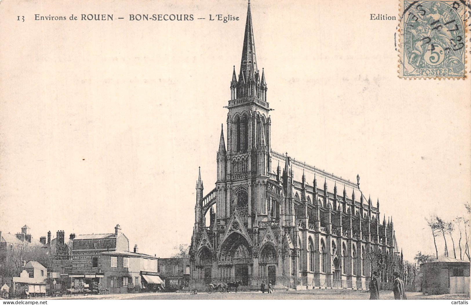 76-BON SECOURS-N°4464-A/0173 - Other & Unclassified