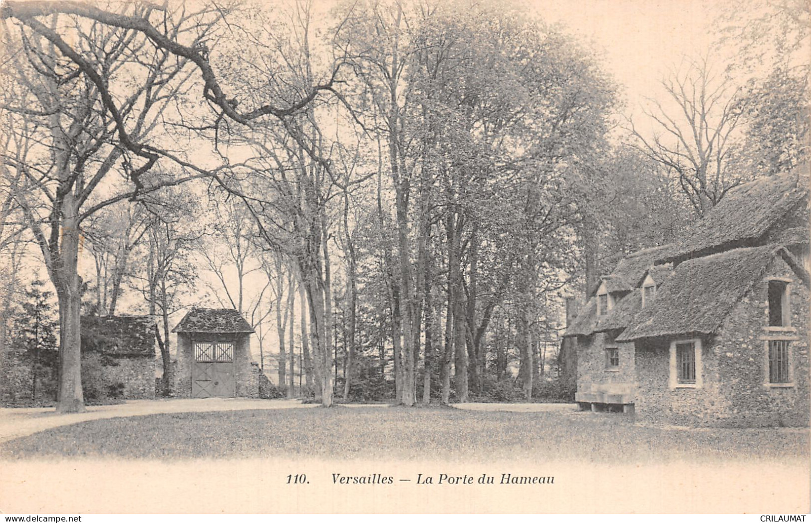 78-VERSAILLES LA PORTE DU HAMEAU-N°T5093-H/0247 - Versailles (Château)