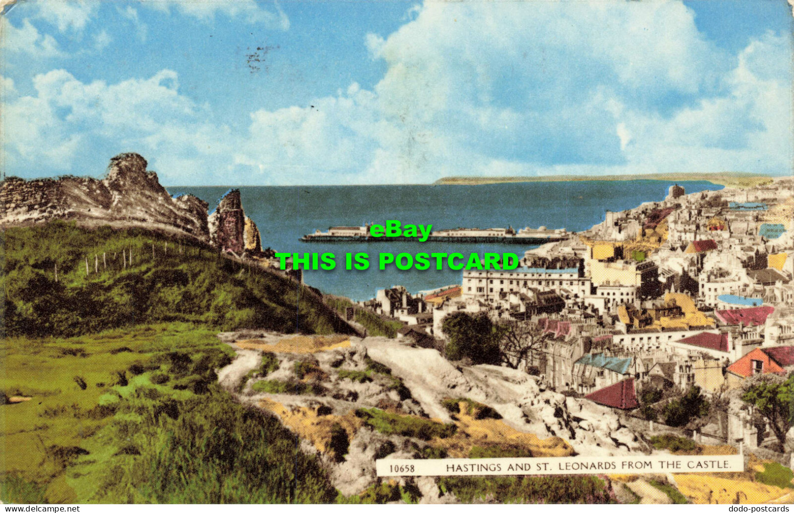 R569264 10658. Hastings And St. Leonards From Castle. Norman. Shoesmith And Ethe - Welt