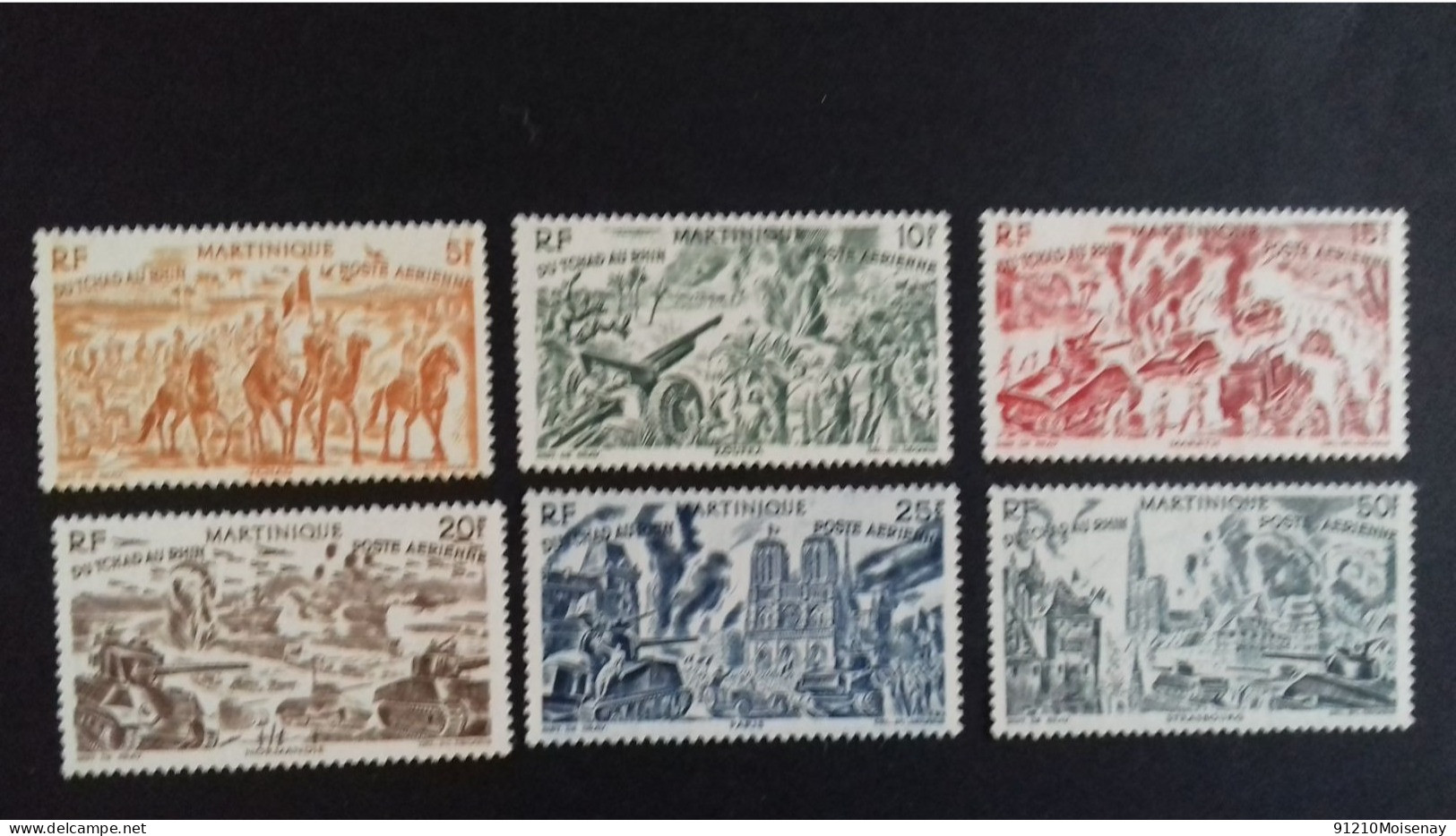 MARTINIQUE PA 7/12 ** - Unused Stamps