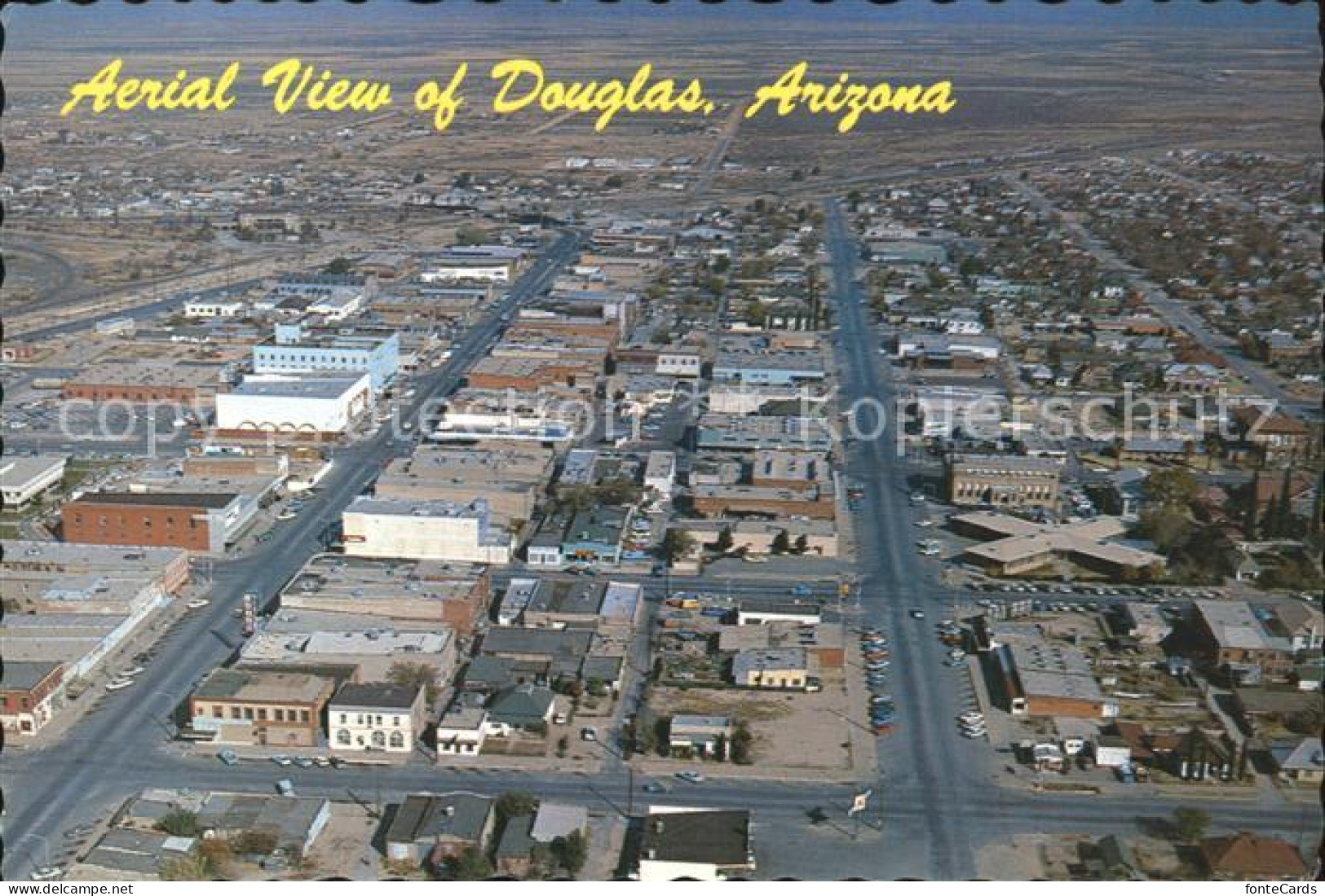 11972395 Douglas Arizona Fliegeraufnahme Douglas - Autres & Non Classés